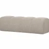 Woood MOJO eetbankje 164CM boucle beige melange