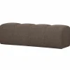 Woood MOJO eetbankje 164CM boucle bruin melange