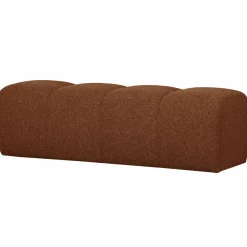 Woood MOJO eetbankje 164CM boucle roestbruin melange