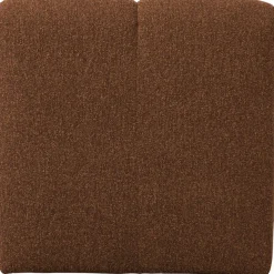 Woood Mojo Eetbankje 84cm Met Rugleuning Boucle Roestbruin Melange