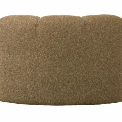 Woood Mojo Eetbankje Hoek Met Rugleuning Boucle Geel/Bruin Melange