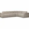 Woood Mojo Hoekbank Rechts Boucle Beige Melange