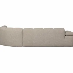 Woood Mojo Hoekbank Rechts Boucle Beige Melange