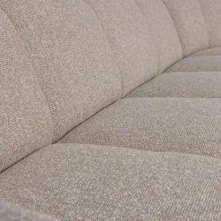 Woood Mojo Hoekbank Rechts Boucle Beige Melange