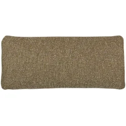 Woood Mojo kussen boucle geel/bruin melange