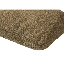 Woood Mojo kussen boucle geel/bruin melange