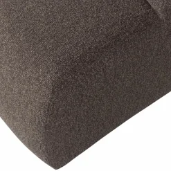 Woood Mojo poef 45x84x64cm boucle bruin melange