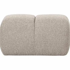 Woood Mojo poef 45x84x64cm boucle beige melange