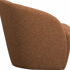 Woood Mojo 2-Zits Bankje Links Boucle Roestbruin Melange