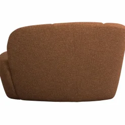 Woood Mojo 2-Zits Bankje Links Boucle Roestbruin Melange