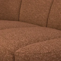 Woood Mojo 2-Zits Bankje Links Boucle Roestbruin Melange
