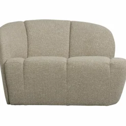 Woood Mojo 2-zits bankje links bouclé beige melange