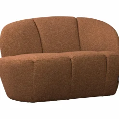 Woood Mojo 2-Zits Bankje Rechts Boucle Roestbruin Melange