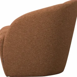 Woood Mojo 2-Zits Bankje Rechts Boucle Roestbruin Melange