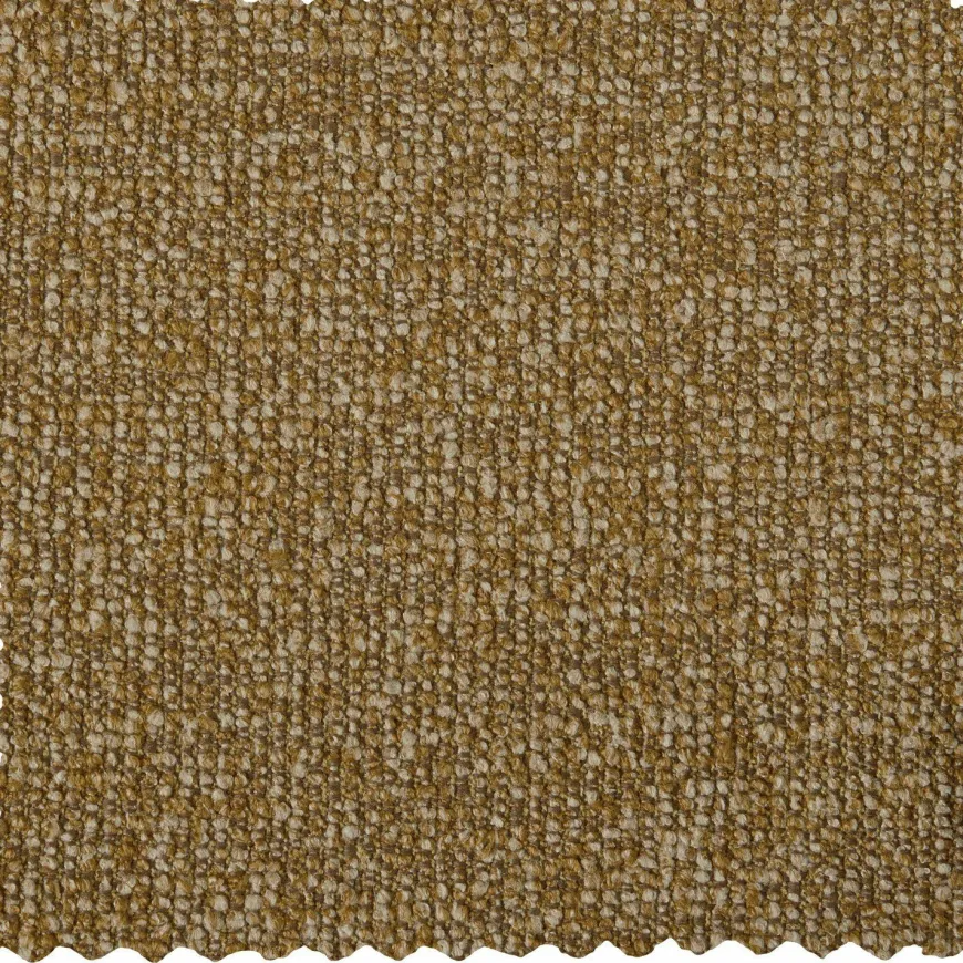 Woood Mojo 2-Zits Bankje Rechts Boucle Geel/Bruin Melange