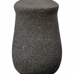 Woood Moson bijzettafel met spikkels zwart