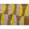Woood MUSA vloerkleed grafisch dessin naturel/geel 170x240CM