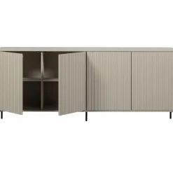 Woood New gravure dressoir 200 cm grenen dust [fsc]