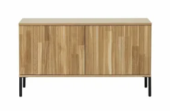 Woood New Gravure Tv Meubel 100 Cm Eiken Blanke Lak [fsc]
