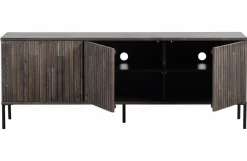 Woood New Gravure Tv Meubel 150 Cm Essen Espresso [fsc]