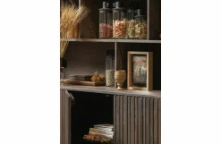 Woood New Gravure Wandkast Essen Espresso [fsc]