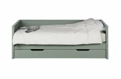 Woood Nikki Bedbank Grenen Jadegroen (excl Lade) [fsc]