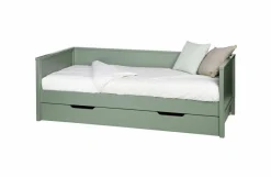 Woood Nikki Bedbank Grenen Jadegroen (excl Lade) [fsc]
