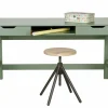 Woood Nikki Bureau Grenen Jadegroen [fsc]
