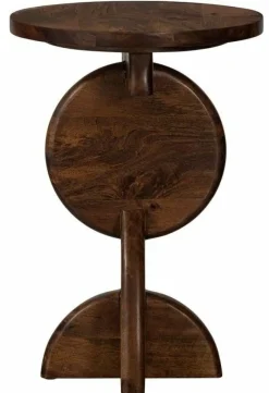 Woood Nori bijzettafel mangohout warmbruin