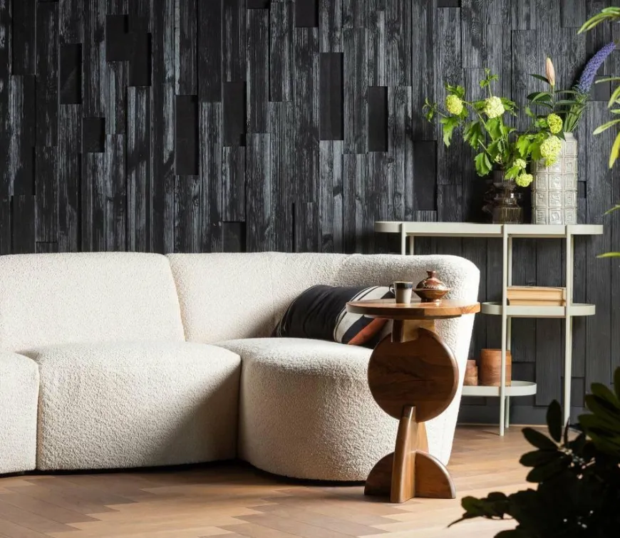 Woood Nori bijzettafel mangohout warmbruin