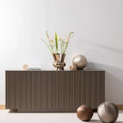 Woood Nova Dressoir 200 Cm Grenen Truffel Bruin [fsc]