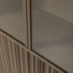 Woood Nova Lage Vitrinekast Grenen Truffel Bruin [fsc]
