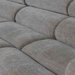 Woood Novi chaise longue bank links grijs melange