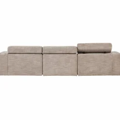 Woood Novi chaise longue bank rechts naturel melange