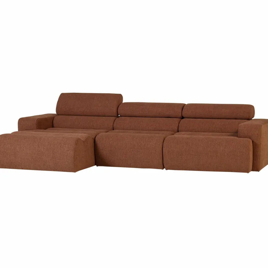 Woood Novi chaise longue bank links boucle terra