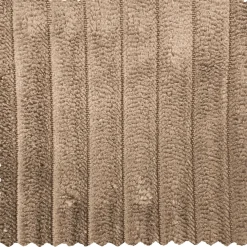 Woood Novi chaise longue bank links ribstof taupe