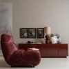 Woood Observe fauteuil aubergine
