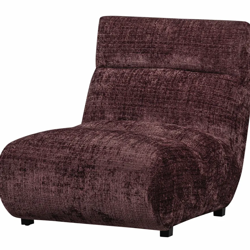 Woood Observe fauteuil aubergine