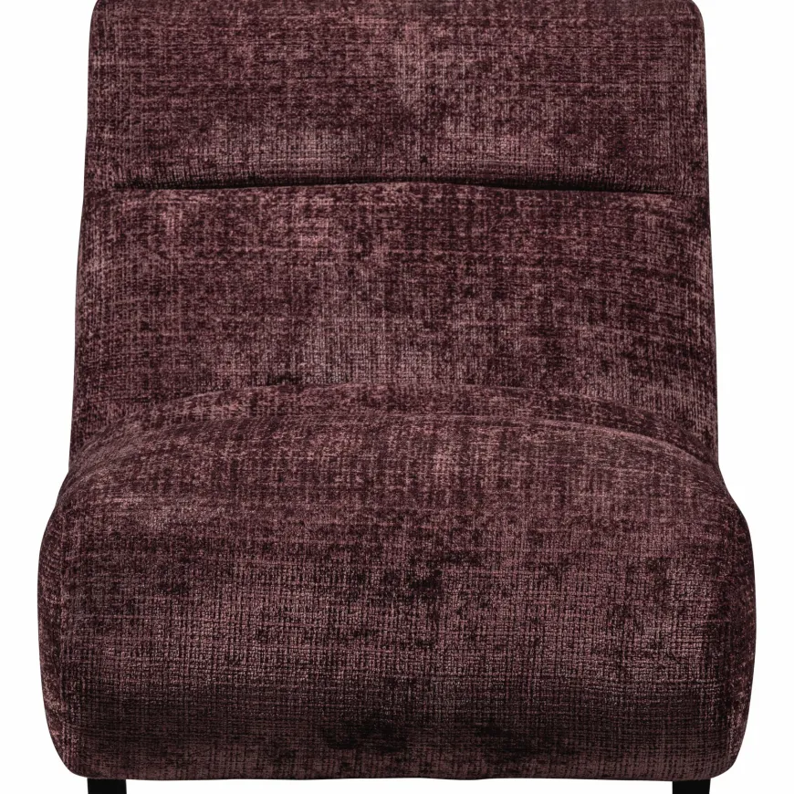 Woood Observe fauteuil aubergine