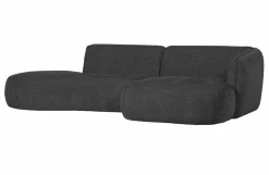 Woood Polly Chaise Longue Rechts Grijs
