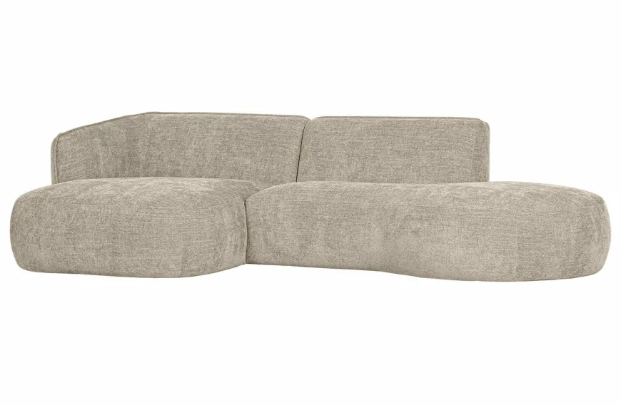 Woood Polly Chaise Longue Links Zand