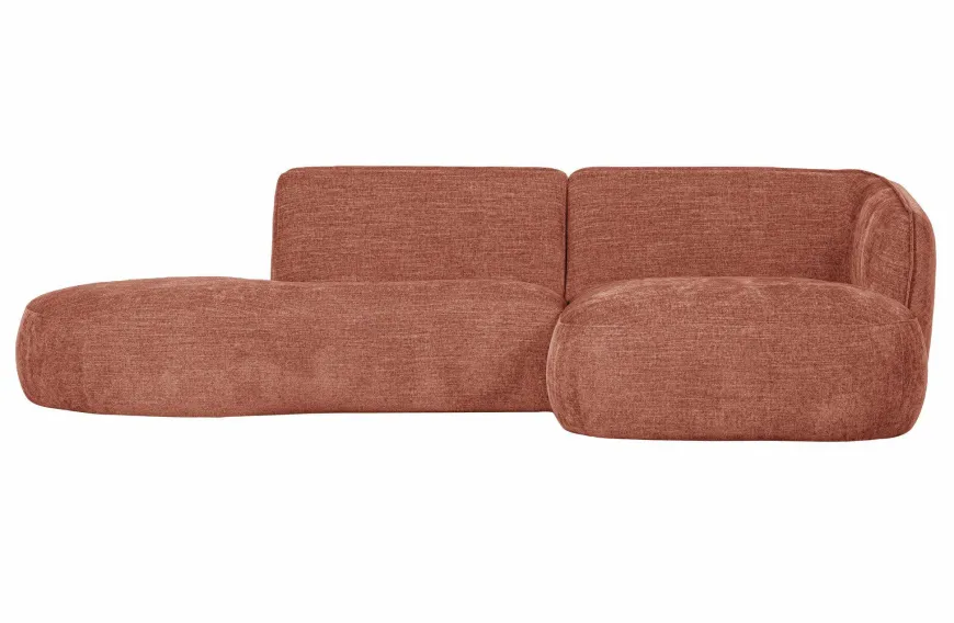 Woood Polly Chaise Longue Rechts Roze