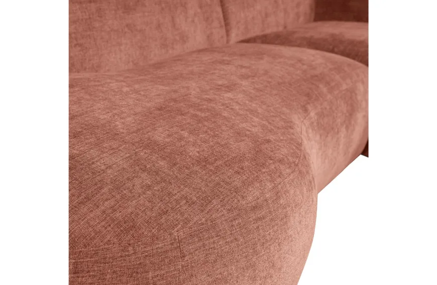 Woood Polly Chaise Longue Rechts Roze