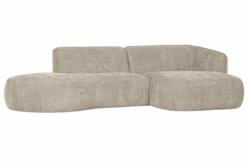 Woood Polly Chaise Longue Rechts Zand