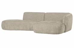 Woood Polly Chaise Longue Rechts Zand