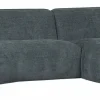 Woood Polly Chaise Longue Rechts Blauw/groen