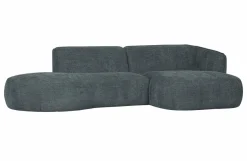 Woood Polly Chaise Longue Rechts Blauw/groen