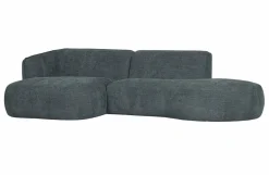 Woood Polly Chaise Longue Links Blauw/groen