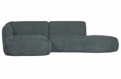 Woood Polly Chaise Longue Links Blauw/groen
