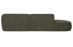 Woood Polly Chaise Longue Rechts Warm Groen